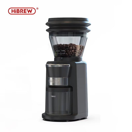 Coffee Mill Automatic Electric Coffee Grinder with 31 Gears for Espresso American Coffee Pour over Visual Bean Storage G3