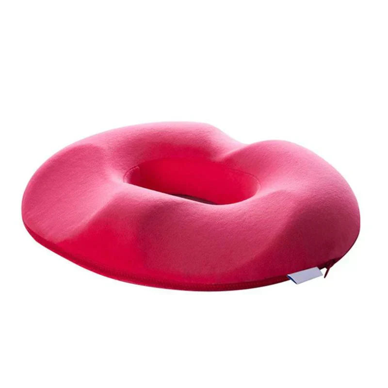 Ergonomic Seat Cushion Memory Foam Breathable Cover 
