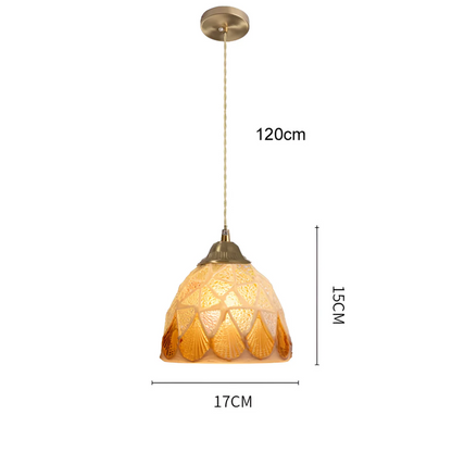 Retro Pendant Light Colourful Shell
