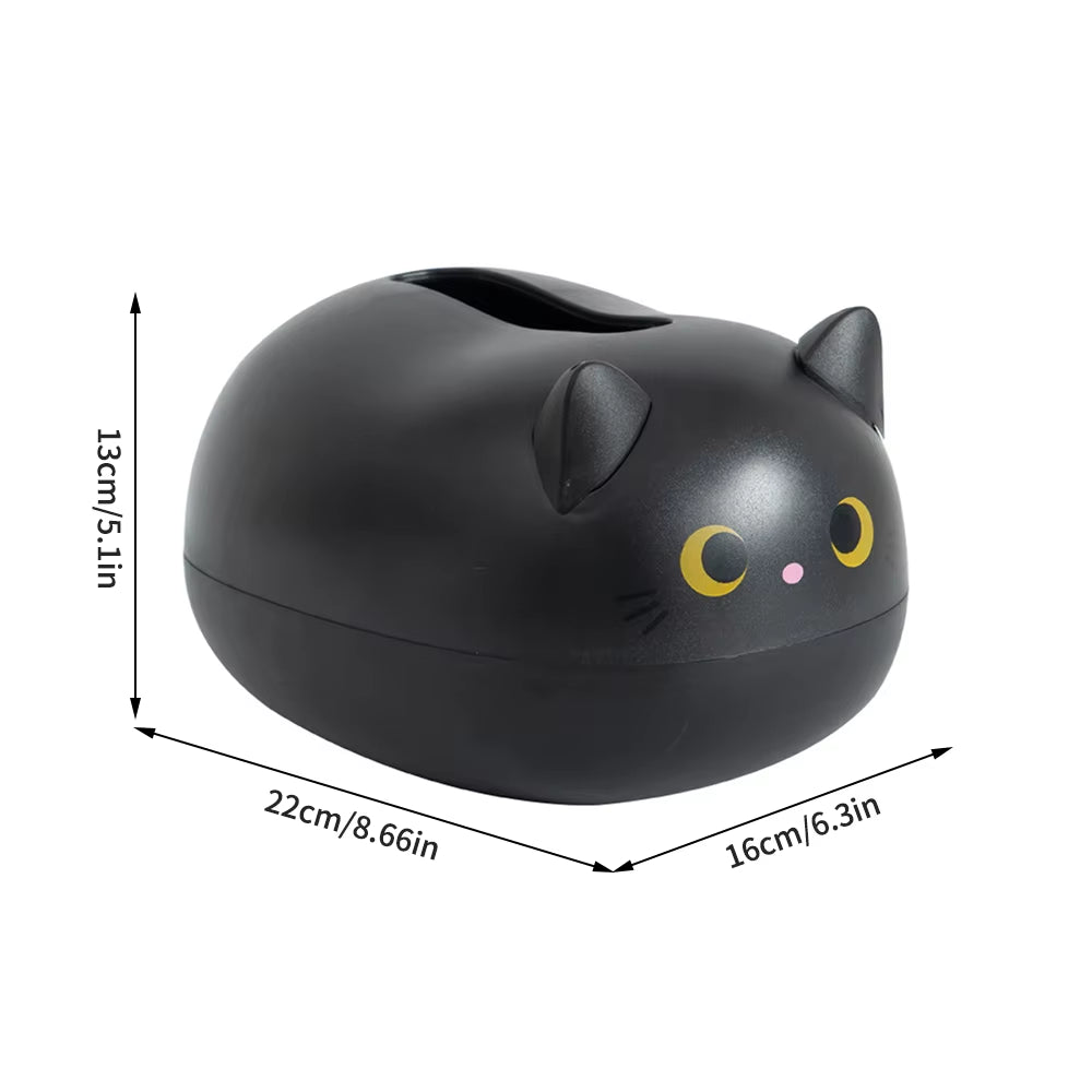 1PC Creative Cartoon Cute Simple Multi-Functional Storage Ornaments Tissue Box Pumping Paper Box Home Dining Room Coffee Table