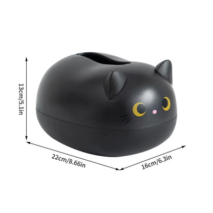 1PC Creative Cartoon Cute Simple Multi-Functional Storage Ornaments Tissue Box Pumping Paper Box Home Dining Room Coffee Table