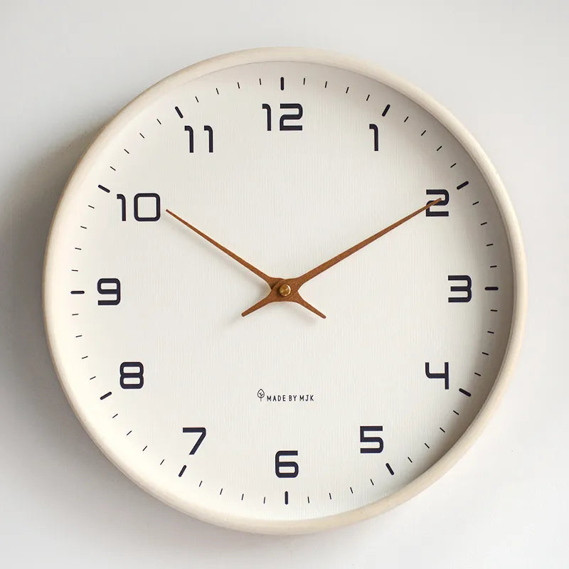 Wooden Wall Clock – Silent Movement – Minimalist Design