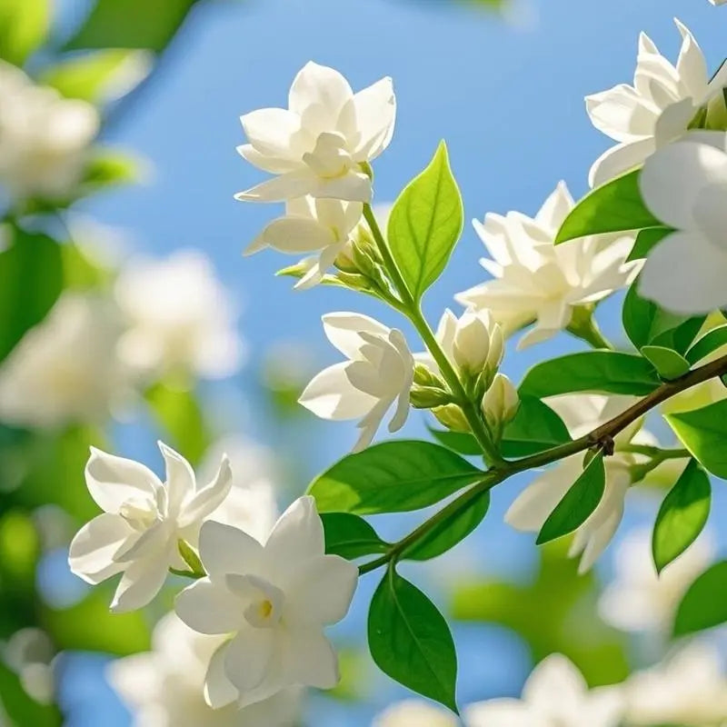 【Seeds】Climbing Jasmine Flower Seeds for Planting-Non-Gmo Jasmine Gardenia Plant Fragrant Flower Garden Home Trailing Jasmine Seeds Summervibes