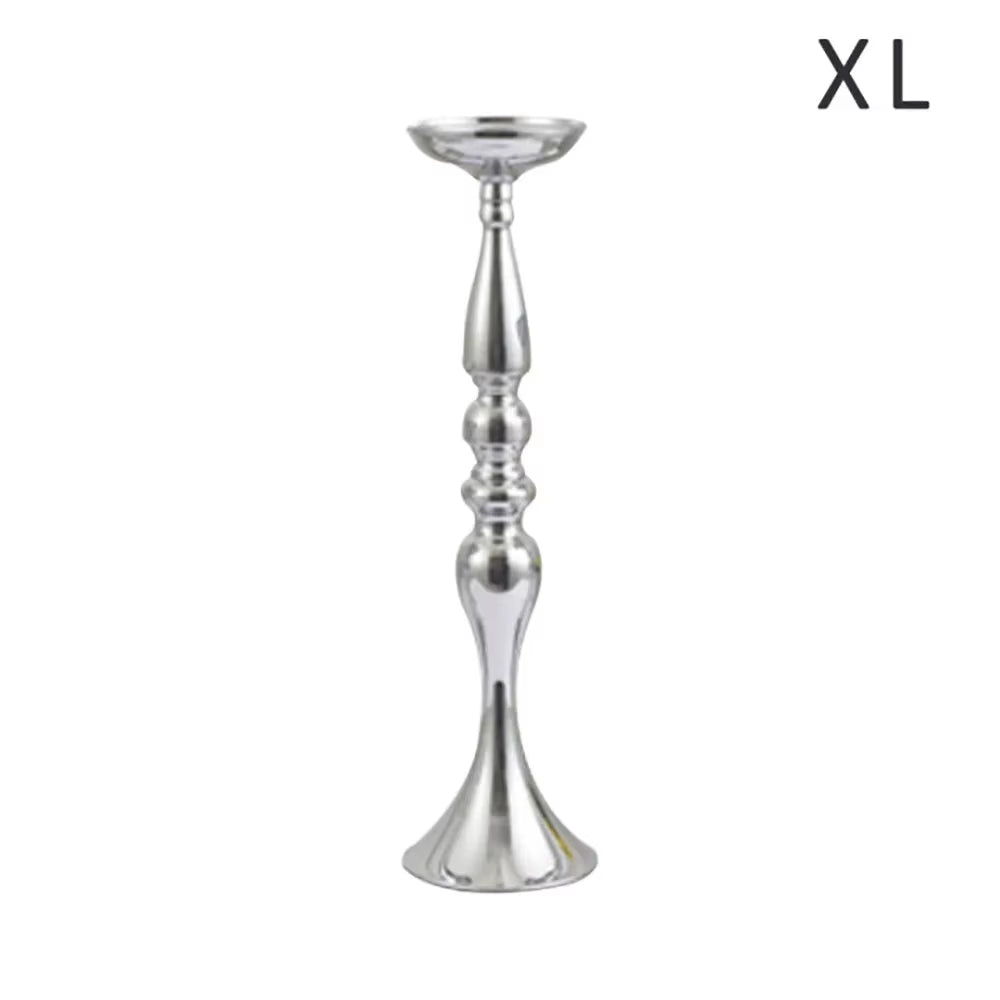 Candle Holders Christmas Decorations Wedding Centerpieces Lantern Stand Home Gold Flower Vase Table Centerpiece Event Flowe