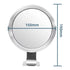 Bathroom Anti-Fog Mirror Powerful Suction Cup Bath Shower Mirrors Wall Mounted Make up Man Shaving Mirror with Shaver Holder