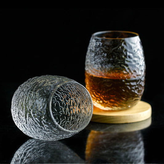 dragon egg whisky glass