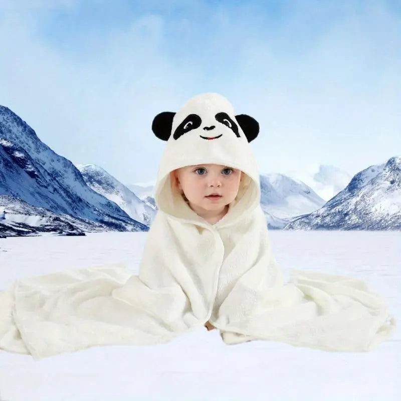 Premium Ultra-Soft, Absorbent Bath Towel — 31.5" X 31.5" (80 X 80 Cm) — Breathable Towel with Adorable Animal Patterns (Doubles as a Bath Towel, Blanket, or Beach Towel) — an Essential Must-Have for All Seasons.