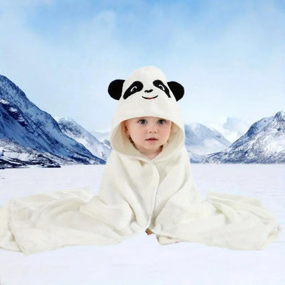 Premium Ultra-Soft, Absorbent Bath Towel — 31.5" X 31.5" (80 X 80 Cm) — Breathable Towel with Adorable Animal Patterns (Doubles as a Bath Towel, Blanket, or Beach Towel) — an Essential Must-Have for All Seasons.