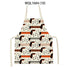 1Pcs Kitchen Apron Dachshund Animal Printed Sleeveless Cute Dachshund Aprons for Men Women Home Cleaning Tools 55*68Cm Tablier