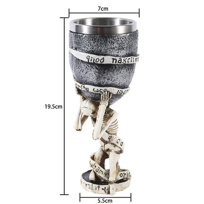 Viking Wood Style Beer Mug Simulation Wooden Barrel Beer Cup Double Wall Drinking Mug Metal Insulated 1PCS Bar Drinking Кружка