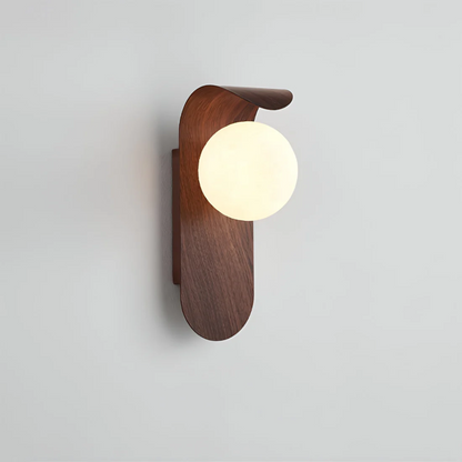 Scandinavian Wall Lamp – Wooden – G9 LED – Minimalist Indoor Light