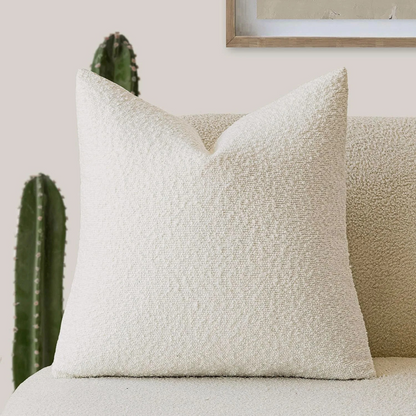 Bouclé Cushion Cover Soft Texture For Home