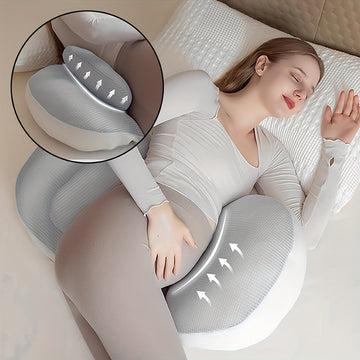 Adjustable Pregnancy Pillow – Ergonomic – Maternity Support – Side Sleepinp