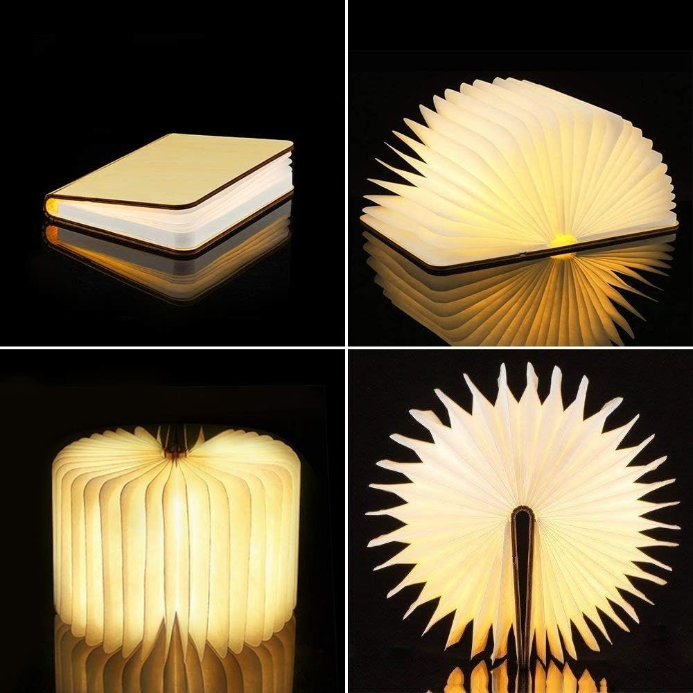 Foldable Book Lamp – 360° – Rechargeable – 3 Light Modes