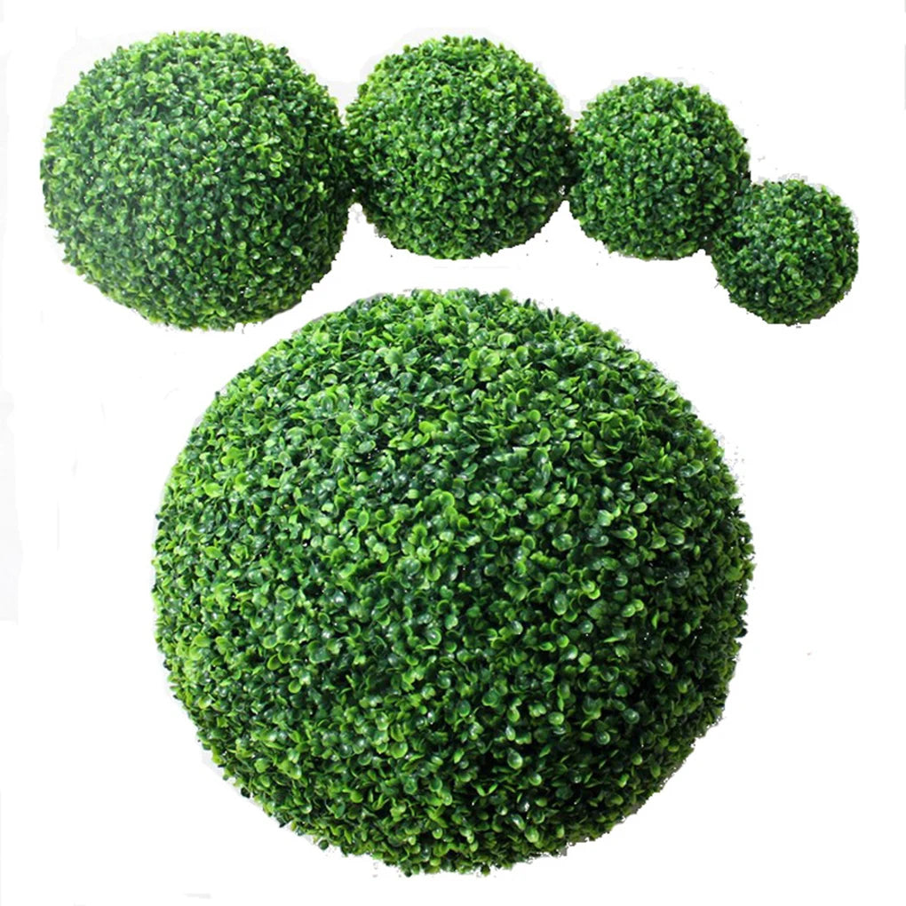 Eco-Friendly Artificial Plant Ball Realistic Appearance Long-Lasting Durability Indoor or Outdoor