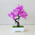 Artificial Plants Decoration Potted Bonsai Small Tree Pot Fake Plant Potted Zen Garden Ornaments Table Home Room Decoration