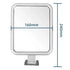 Bathroom Anti-Fog Mirror Powerful Suction Cup Bath Shower Mirrors Wall Mounted Make up Man Shaving Mirror with Shaver Holder