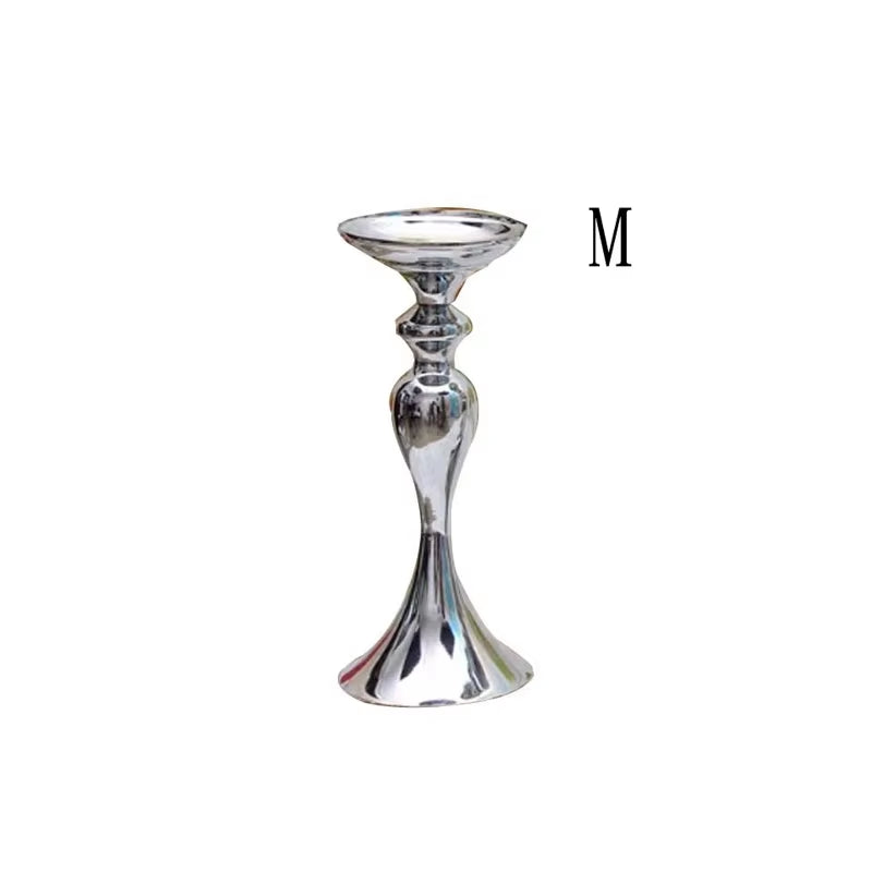 Candle Holders Christmas Decorations Wedding Centerpieces Lantern Stand Home Gold Flower Vase Table Centerpiece Event Flowe