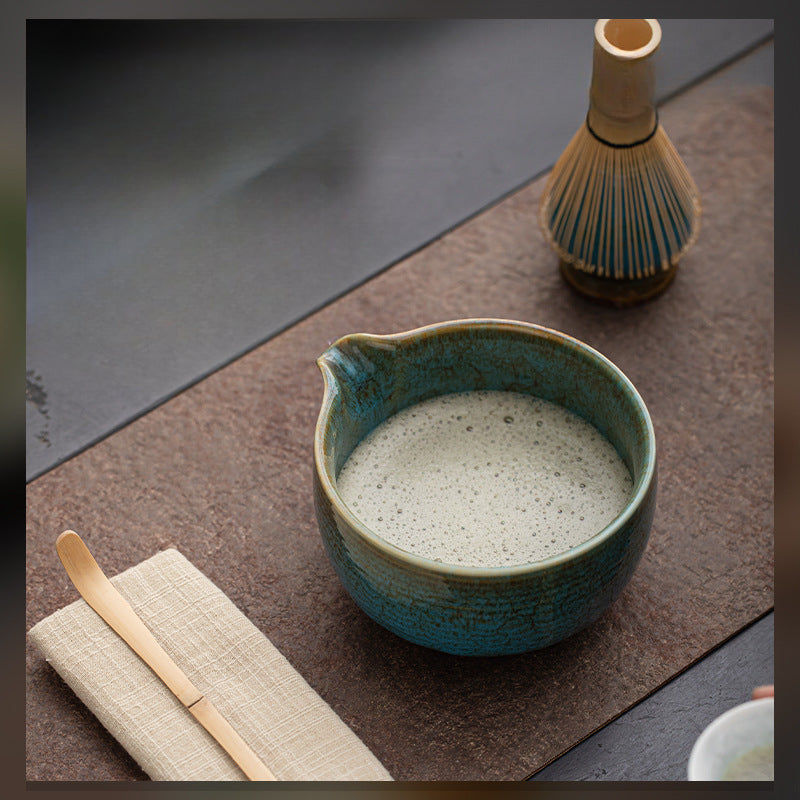 Japanese Matcha Set – Handmade Ceramic – 4-Piece Set
