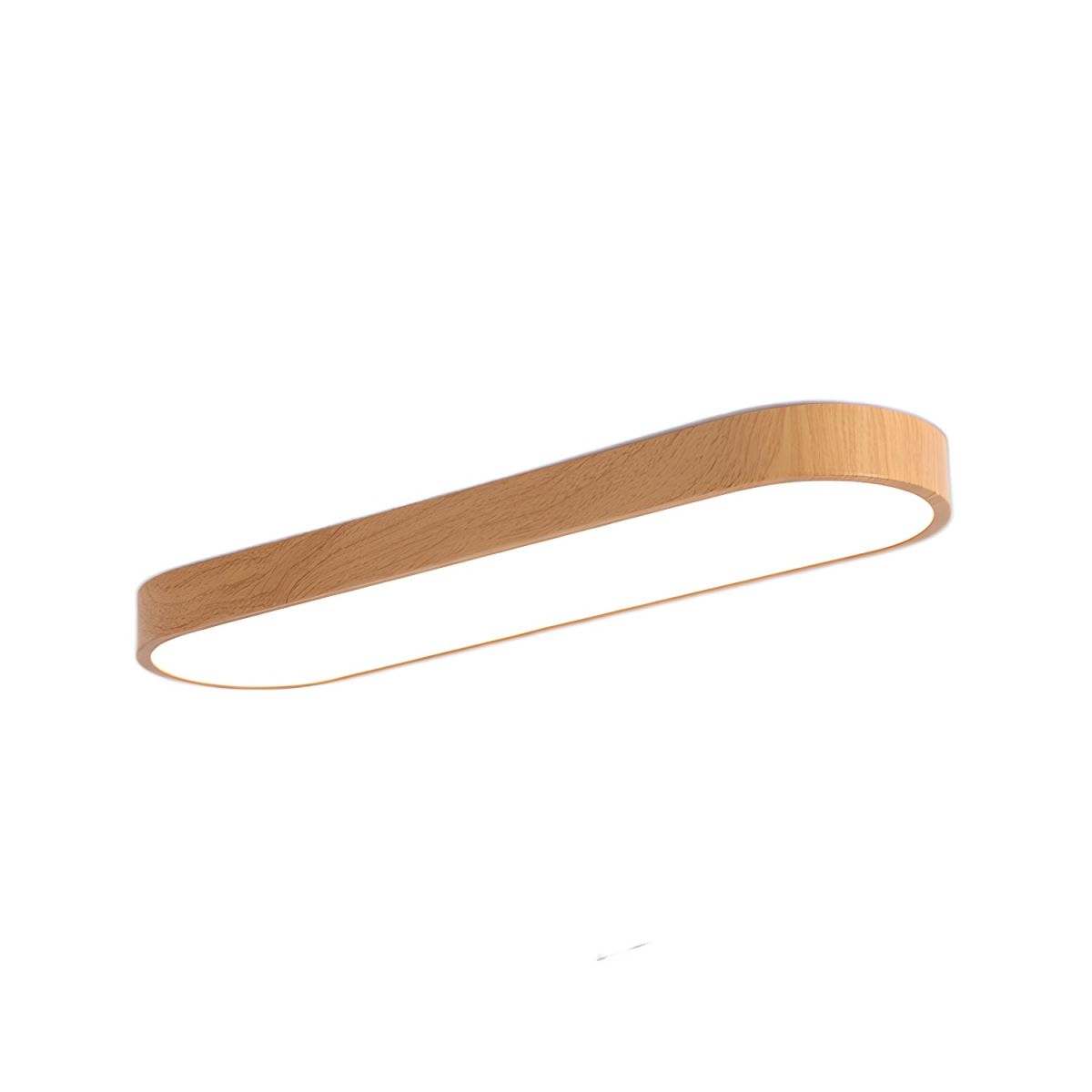 Oval LED Ceiling Light Minimalist Design