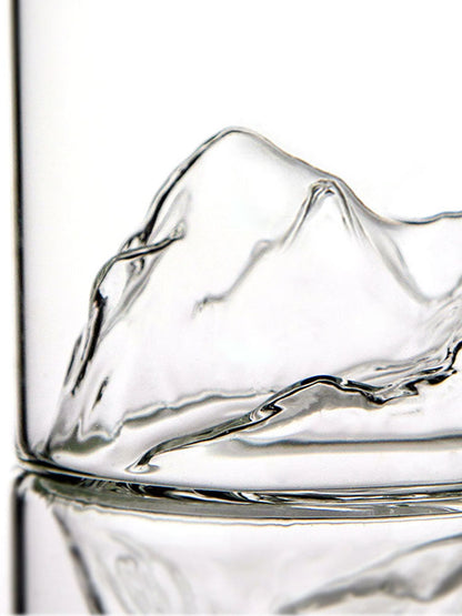 Whisky Glass – Mountain Design – Heat-Resistant Glass