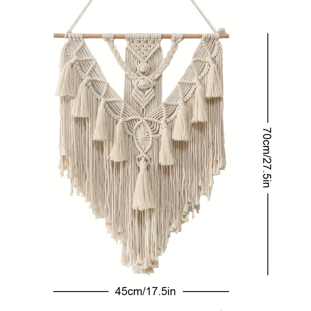 Macrame Wall Hanging – Handwoven – Boho – Indoor Wall Décor