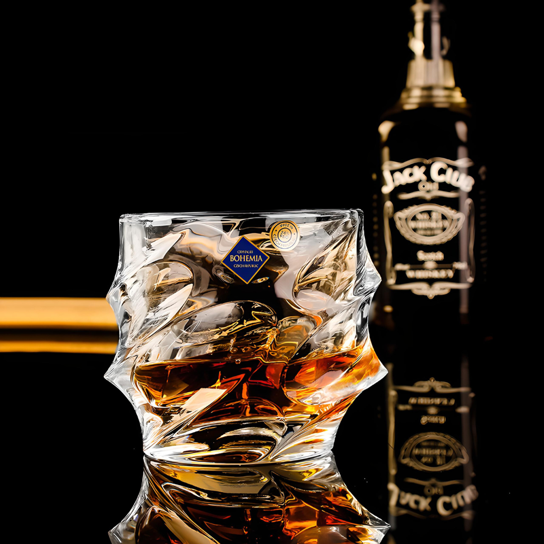 Japanese Whisky Glass – Tornado Design – Heat-Resistant Glass
