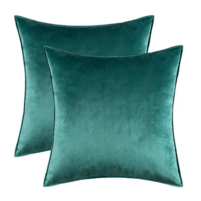 Velvet Cushion Cover – Soft Fabric – Hidden Zip