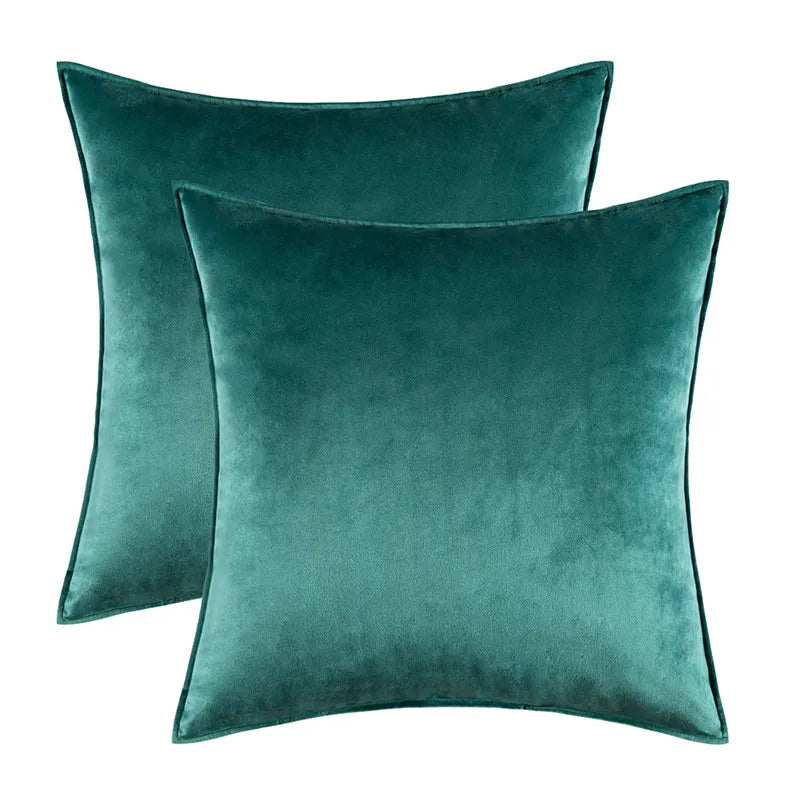 Velvet Cushion Cover – Soft Fabric – Hidden Zip