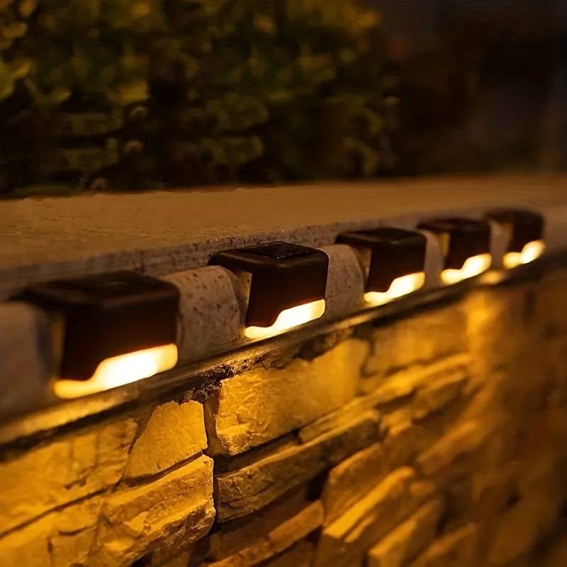 Solar Wall Lights – Wireless – Automatic Sensor – Set of 4