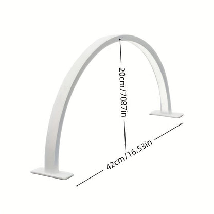Crescent Moon Desk Lamp – Adjustable LED – USB Powered – Metal