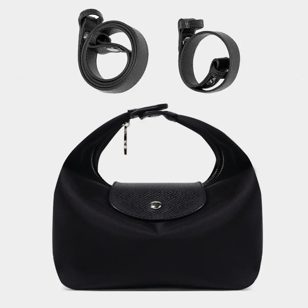 DURV Crossbody Bags for Women, Minimalist Crescent Nylon Shoulder Purse with Adjustable Strap, Lightweight Satchel for Casual Women'S Fashion, Adjustable Purse, Everyday Bag, Purse Shoulder Bag