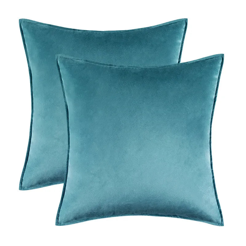 Velvet Cushion Cover – Soft Fabric – Hidden Zip