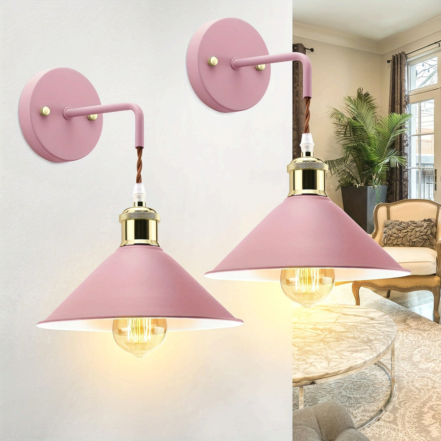 Metal Wall Sconce – Industrial – E26 – Oil-Rubbed Indoor Light
