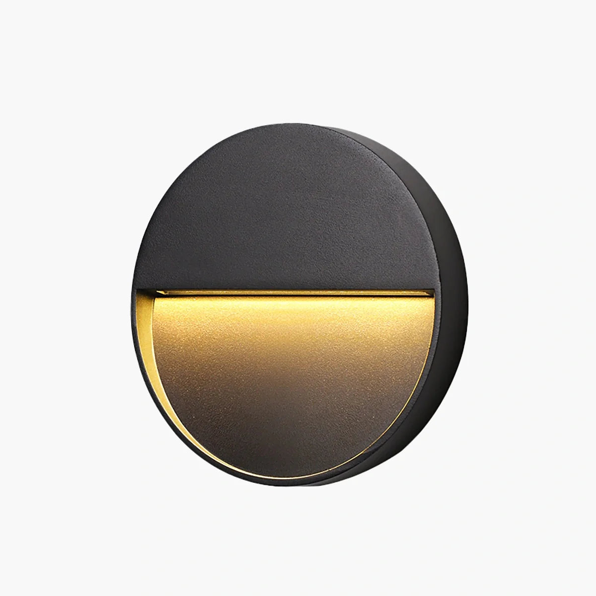 Round Outdoor Wall Light