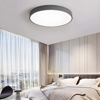 Round LED Ceiling Light Slim Profile Diffused Light