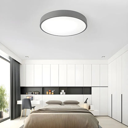 Round LED Ceiling Light Slim Profile Diffused Light