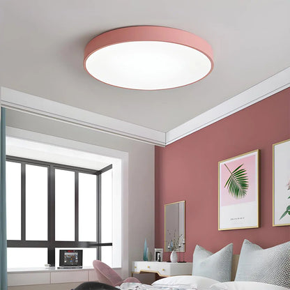 Round LED Ceiling Light Slim Profile Diffused Light