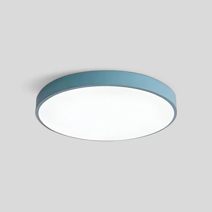 Round LED Ceiling Light Slim Profile Diffused Light