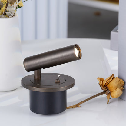 LED Wall Reading Light – Adjustable Spotlight – Warm Light