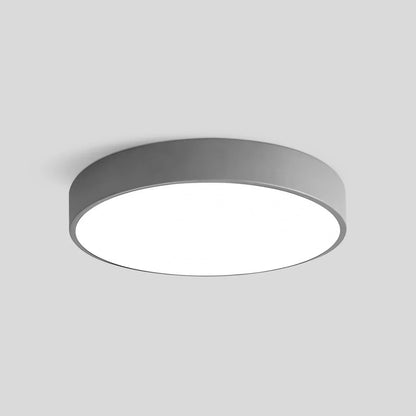 Round LED Ceiling Light Slim Profile Diffused Light