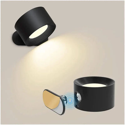 Wireless Wall Light – 360° Adjustable – USB Rechargeable