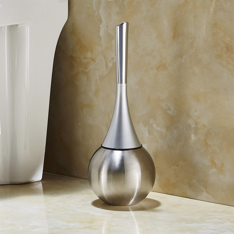 Toilet Brush – Freestanding – Closed Holder – Modern Bathroom