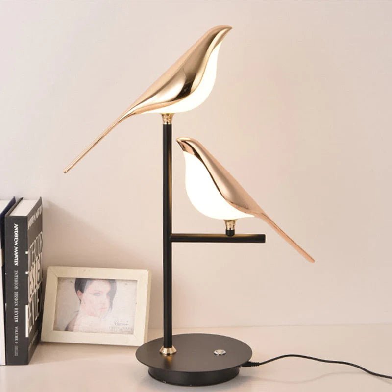 Bird Wall Lamp – Nordic Design – LED – Warm Ambient Lighting