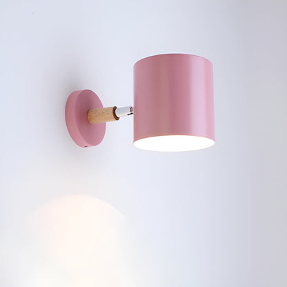 Scandinavian Wall Light Adjustable Shade For Reading