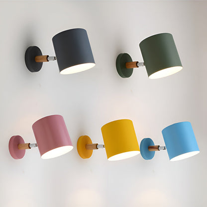Scandinavian Wall Light Adjustable Shade For Reading