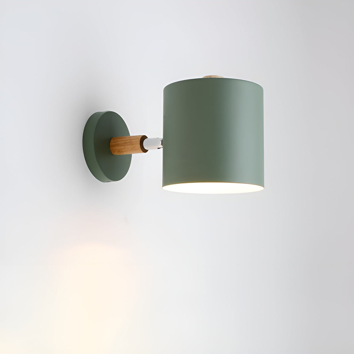 Scandinavian Wall Light Adjustable Shade For Reading