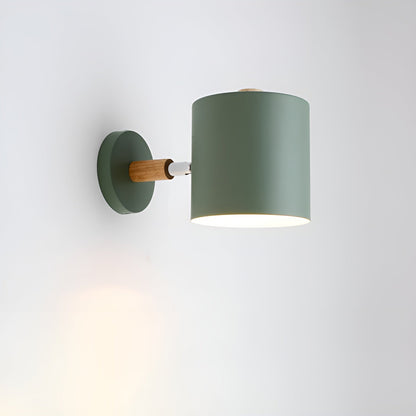 Scandinavian Wall Light Adjustable Shade For Reading
