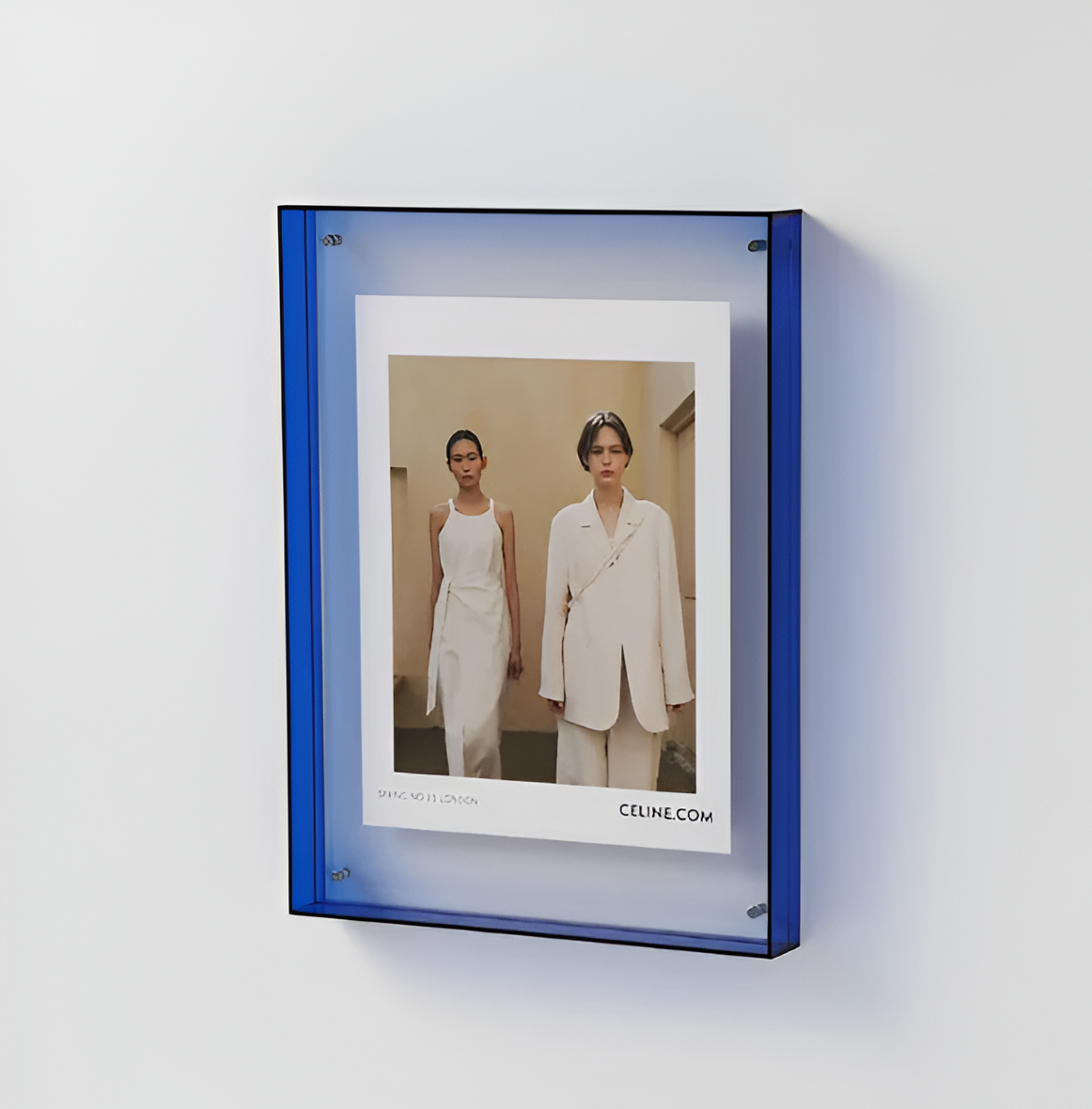 Acrylic Photo Frame – Transparent Design – Freestanding Display