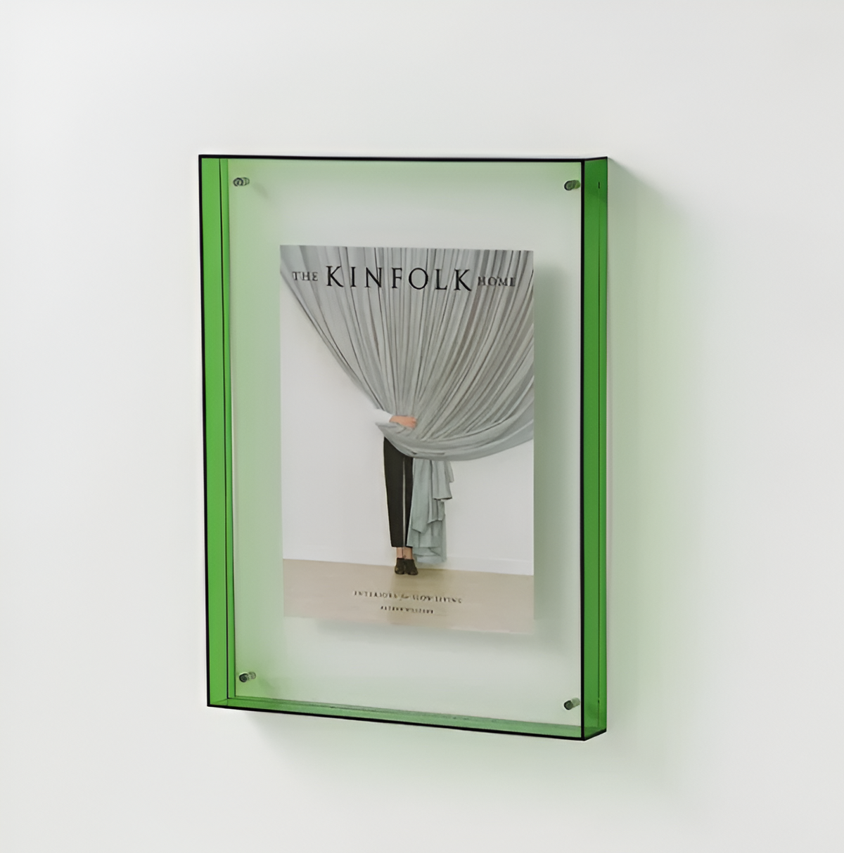 Acrylic Photo Frame – Transparent Design – Freestanding Display – view 14